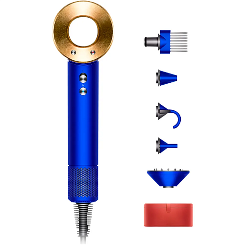 Фен Dyson HD07 Supersonic Blue/Gold (389910-01) - придбати в Дніпрі, Україні: ціна, характеристики | інтернет-магазин TOUCH