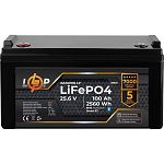 Аккумулятор LogicPower LiFePO4 Smart BT 24V (25.6V/100Ah/2560Wh) (BMS 100A/50А) (29501)