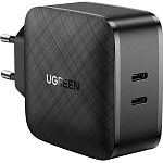 Сетевое зарядное устройство Ugreen CD216 66W Black (70867)