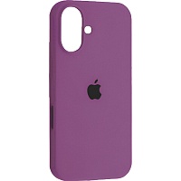 Чехол Silicone Case для Apple iPhone 16 Grape AA