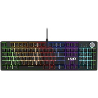 Клавіатура MSI Forge GK320 Black UA - придбати в Дніпрі, Україні: ціна, характеристики | інтернет-магазин TOUCH