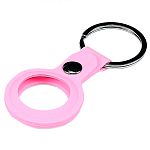 Чехол для Apple AirTag - Silicone Key Ring (Pink) HC