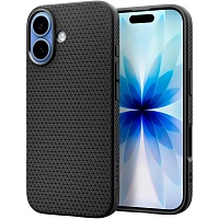 Чехол Spigen Liquid Air для Apple iPhone 17 Matte Black (ACS10369) Чехол Spigen Liquid Air для Apple iPhone 17 Matte Black (ACS10369)