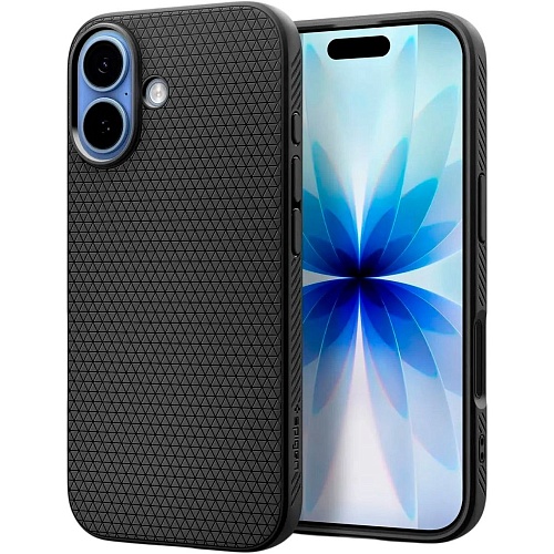 Чохол Spigen Liquid Air для Apple iPhone 17 Matte Black (ACS10369) - придбати в Дніпрі, Україні: ціна, характеристики | інтернет-магазин TOUCH