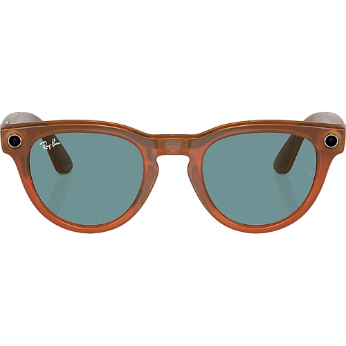 Смарт-окуляри Ray-Ban Meta Headliner Shiny Caramel Transparent Frame/Teal Blue Lenses (RW4009 670680 50-23) - придбати в Дніпрі, Україні: ціна, характеристики | інтернет-магазин TOUCH