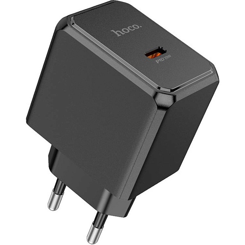 Мережевий зарядний пристрій Hoco CS13A Ocean 20W Black (603805) - придбати в Дніпрі, Україні: ціна, характеристики | інтернет-магазин TOUCH