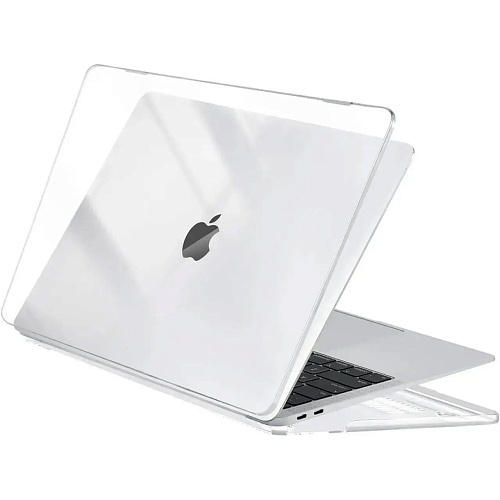 Пластиковая накладка (верх и низ) HardShell Crystal Case Clear для Apple MacBook Pro 13.3" A1706/A1708/A1989/A2159/A2289/A2251/A2338 Пластиковая накладка (верх и низ) HardShell Crystal Case Clear для Apple MacBook Pro 13.3" A1706/A1708/A1989/A2159/A2289/A2251/A2338
