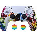Чехол на геймпад Silicone Case для Sony DualSense Graffiti A