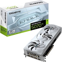 Видеокарта Gigabyte GeForce RTX 5070 Ti EAGLE ICE SFF OC 16G (GV-N507TEAGLEOC ICE-16GD) EU