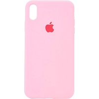 Чехол Silicone Case для Apple iPhone Xs Max Pink AA