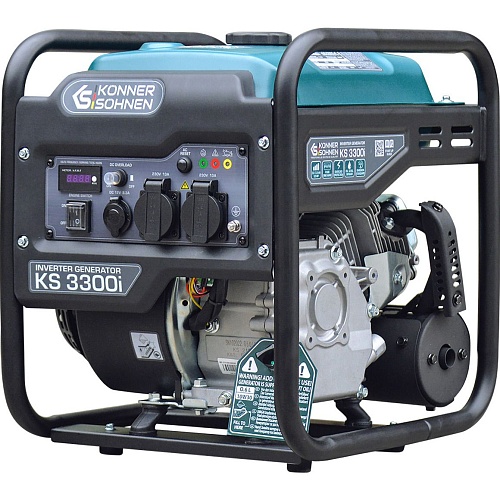 Инверторный бензиновый генератор Konner&Sohnen KS 3300i