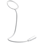 Настільна лампа Baseus Comfort Reading Charging Uniform Light Hose Desk Lamp White (DGYR-02)