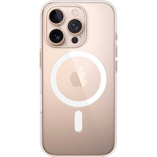 Чохол Clear Case with MagSafe для Apple iPhone 16 Pro Transparent AAA - придбати в Дніпрі, Україні: ціна, характеристики | інтернет-магазин TOUCH