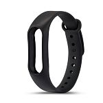 Силиконовый ремешок для Xiaomi Mi Band 3/4 (Black)