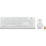 Комплект (клавіатура + миша) A4Tech Fstyler FG1012 White 