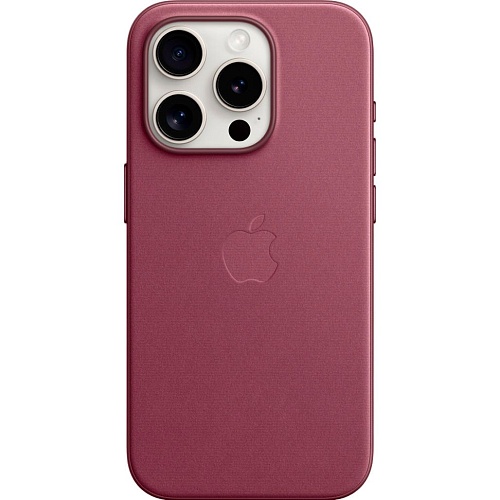 Чехол FineWoven Case with MagSafe для Apple iPhone 15 Pro Mulberry AAA