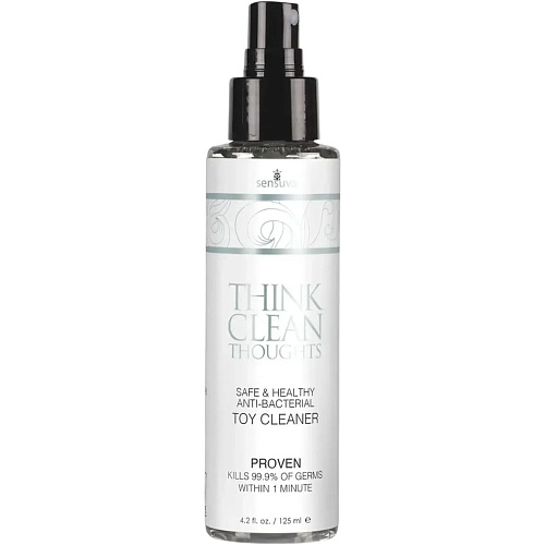 Средство по уходу за секс-игрушками Sensuva Think Clean Thoughts 125 мл (SO3217)