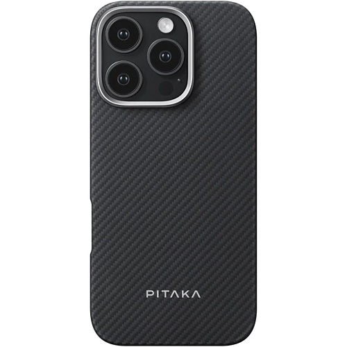 Чохол Pitaka Ultra-Slim Twill 600D для Apple iPhone 16 Pro Max Black/Grey (KI1601PMA) - придбати в Дніпрі, Україні: ціна, характеристики | інтернет-магазин TOUCH