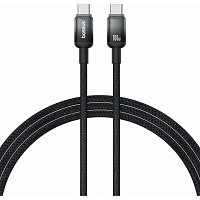 Кабель Baseus Discolor USB-C to USB-C 100w 1m Cluster Black (P10374902111-00) Кабель Baseus Discolor USB-C to USB-C 100w 1m Cluster Black (P10374902111-00)
