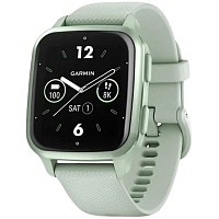 Смарт-годинник Garmin Venu Sq 2 Metallic Mint Aluminium Bezel with Cool Mint Case and Silicone Band (010-02701-12) - придбати в Дніпрі, Україні: ціна, характеристики | інтернет-магазин TOUCH