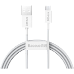 Кабель Baseus Superior Series Fast Charging Micro-USB 2A 1m (CAMYS-02) White