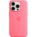 Чехол Silicone Case with MagSafe для Apple iPhone 15 Pro Pink AAA