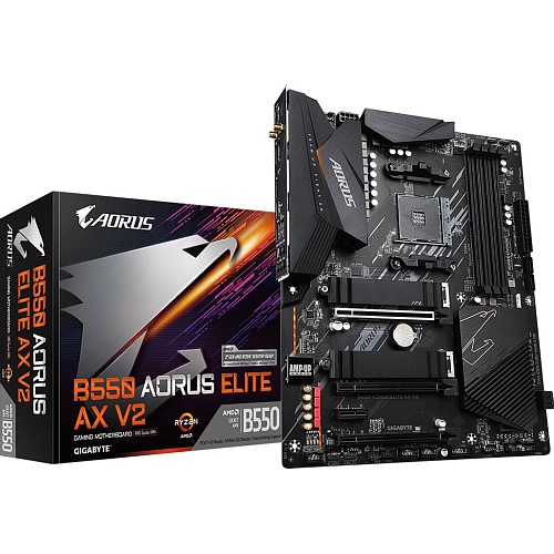 Материнская плата AORUS Elite B550 AX V2