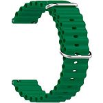 Универсальный ремешок для смарт-часов Ocean Band 22mm Green