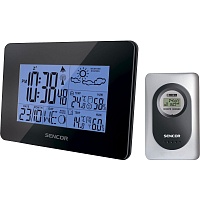 Метеостанція Sencor SWS51B Black - придбати в Дніпрі, Україні: ціна, характеристики | інтернет-магазин TOUCH