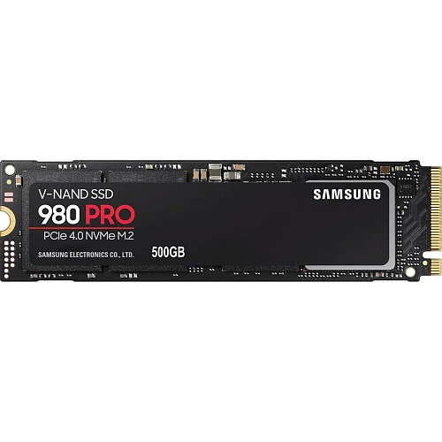 SSD накопитель Samsung 980 PRO 500GB (MZ-V8P500BW)