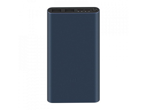 Внешний аккумулятор Xiaomi Mi Power Bank 3 10000 mAh Black (PLM13ZM)