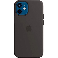 Чехол Silicone Case для Apple iPhone 12 Mini (5.4) (Black) AA