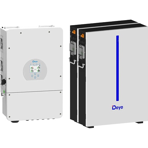 Система зберігання енергії Deye SUN-10K-SG02LP1-EU-AM3 10kW + 2 АКБ RW-M6.1-B 12.2kWh (51.2V/120Ah/6144Wh) - придбати в Дніпрі, Україні: ціна, характеристики | інтернет-магазин TOUCH