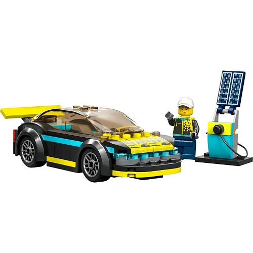 Конструктор LEGO City Електричний спортивний автомобіль (60383) - придбати в Дніпрі, Україні: ціна, характеристики | інтернет-магазин TOUCH