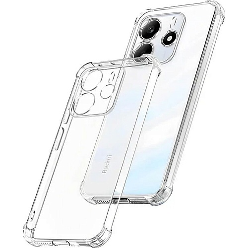 Чехол GETMAN Ease logo Full Camera для Redmi Note 14 4G Transparent