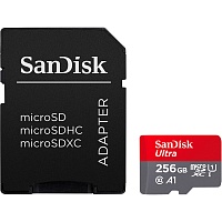 Карта пам'яті SanDisk microSDXC 256GB UHS-I Ultra A1 + SD Adapter (SDSQUAC-256G-GN6MA) - придбати в Дніпрі, Україні: ціна, характеристики | інтернет-магазин TOUCH Карта пам'яті SanDisk microSDXC 256GB UHS-I Ultra A1 + SD Adapter (SDSQUAC-256G-GN6MA) - придбати в Дніпрі, Україні: ціна, характеристики | інтернет-магазин TOUCH