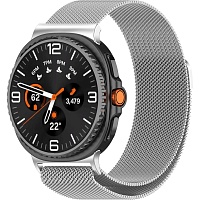 Ремінець ArmorStandart Milanese Magnetic для Samsung Galaxy Watch 8/8 Classic Silver (ARM87361)