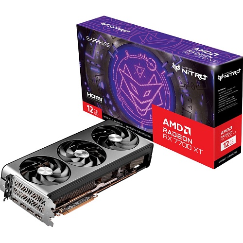 Відеокарта Sapphire Nitro+ Radeon RX 7700 XT 12GB (11335-02-20G) UA - придбати в Дніпрі, Україні: ціна, характеристики | інтернет-магазин TOUCH