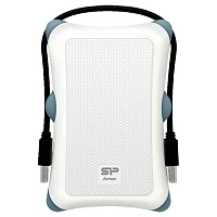 Зовнішня кишеня Silicon Power Armor A30 SATA to USB 3.0 White (SP000HSPHDA30S3W)