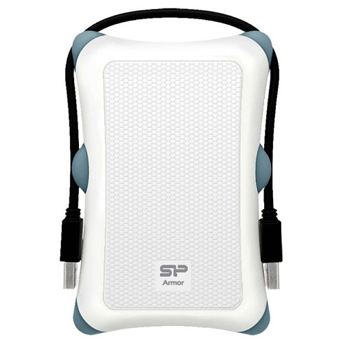 Зовнішня кишеня Silicon Power Armor A30 SATA to USB 3.0 White (SP000HSPHDA30S3W) - придбати в Дніпрі, Україні: ціна, характеристики | інтернет-магазин TOUCH