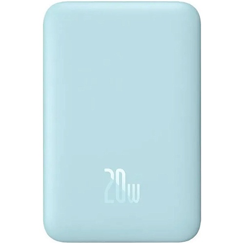 Внешний аккумулятор Baseus Magnetic Mini Wireless Fast Charge Power Bank 10000mAh 20W Blue (PPCX110103) 