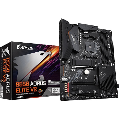 Материнська плата AORUS B550 Elite V2 - придбати в Дніпрі, Україні: ціна, характеристики | інтернет-магазин TOUCH