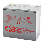 Акумулятор CSB AGM 12V (12V/52Ah/624Wh) (HRL12200WFR)