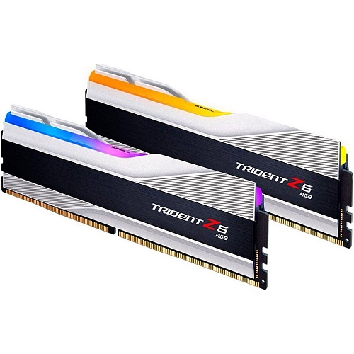 Модуль пам'яті DDR5 G.Skill Trident Z5 RGB 2x16GB 7600MHz Metallic Silver (F5-7600J3646G16GX2-TZ5RS) - придбати в Дніпрі, Україні: ціна, характеристики | інтернет-магазин TOUCH