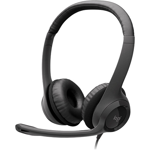 Компьютерная гарнитура Logitech H390 Black (981-000406)