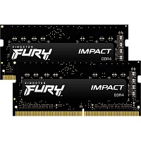 Модуль памяти SO-DIMM DDR4 Kingston FURY Impact 2x16GB 3200MHz (KF432S20IBK2/32)