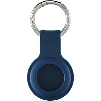 Чехол для поисковой метки Apple AirTag Silicone Key Ring Deep Navy HC Чехол для поисковой метки Apple AirTag Silicone Key Ring Deep Navy HC