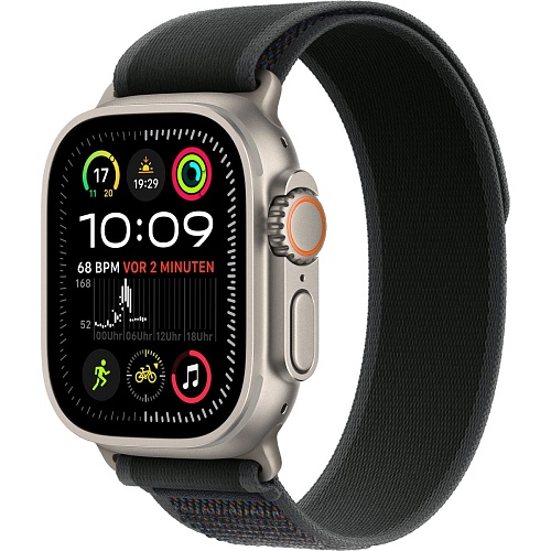 Смарт-годинник Apple Watch Ultra 2 49mm Natural Titanium Case with Black Trail Loop M/L (MYT73+MXTR3) - придбати в Дніпрі, Україні: ціна, характеристики | інтернет-магазин TOUCH