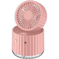 Портативный вентилятор Epik Rapid Cooling 3in1 Pink