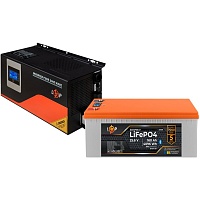 Источник бесперебойного питания (ИБП) LogicPower UPS W3000 + АКБ LiFePO4 4096Wh (37463)